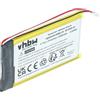vhbw batteria sostituisce Garmin EF34EF38F00HV, US503, 361-00051-12 per navigatore GPS (1250mAh, 3,7V, Li-Poly)