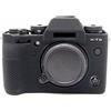 Generic Custodia per fotocamera in silicone morbido nero armatura pelle corpo protezione per fotocamera digitale mirrorless Fujifilm X-T3