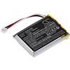 TECHTEK Batteria 1000mAh compatibile con [AKG] C50BT, Y50BT sostituisce P083040-Q02