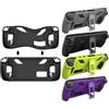 Generic Custodia protettiva per Steam Deck Game Host Cover in silicone All Inclusive in silicone tinta unita con supporto (giallo)