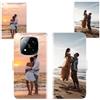 Sunrive Personalizzate Pelle Cover compatibile con Xiaomi Redmi Note 14 Pro+ 5G personalizzabile con Foto Testi Frase Logo e Grafiche Personalizzata, cordino per cellulare universale
