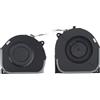 Topiky Ventola di Raffreddamento CPU GPU di Ricambio per Legion Y540 15IRH 81SX Y7000 2019 81NS per la Serie 1660Ti per DFS5M325063B11 FLGA DFS200105BD0T FLGB EG75070S1 1C030 S9A