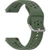 Heoscus Cinturino di ricambio in silicone morbido cinghie flessibili per orologi antiurto adatti per Bip6 Band