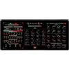 Generic Day Trading Mousepad - Tappetino per del mercato azionario | Tabella di trading mou-se Pad | Grande copertura per tavolo | Grafico e Candeliere modello lavabile Computer Pad, decorazione tavolo