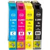 CUAWBAPF Cartuccia di inchiostro compatibile 29xl T2991 E2991 per le stampanti della serie XP XP-255 XP-257 XP-352 XP-355 XP-452 XP-455(1SET)