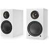 Triangle - Diffusori Attivi LN01A - Diffusori da Libreria Bluetooth con Amplificatore 2 x 50W - Audio HD - Ingressi Phono/Turntable Ottico & Uscita Subwoofer - 165 x 291 x 225 mm - Bianco (Coppia)