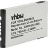 vhbw batteria compatibile con Motorola V60, V60i, V635, V600, V620 smartphone cellulare (700mAh, 3,7V, Li-Ion)