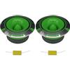 IPNOSIS IPT 2504 Coppia Tweeter | Diametro 10cm | Bobina 2,5cm (1) | 200 Watt | 103 dB | 4 Ohm | + Condensatori