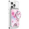 PopSockets Portafoglio per telefono con impugnatura espandibile e anello adattatore per MagSafe, porta carte, compatibile con la ricarica wireless e con MagSafe, Pokemon, enamel sylveon's dream