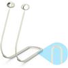 AYPOHU Cordino da collo in silicone anti-smarrimento adatto per 2 cinturini per auricolari compatibili con Bluetooth