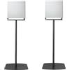 EUGOOCX Coppia di supporti per altoparlanti per Sony HT-A9M2 Home Theater Surround Sound System Audio Staffa da pavimento in metallo