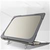 ZORSOME Compatibile con Microsoft Surface Laptop Go 1/2/3 12.4 1943/2013/3710/2022 custodia antiurto, custodia protettiva robusta resistente (grigio)