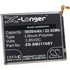 vhbw batteria compatibile con Samsung Galaxy M31s, M31 smartphone cellulare (5850mAh, 3,85V, Li-Poly)