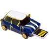 shjxi Small USB Flash Drive, Classic Car Shape Memory Stick, Data Transfer Tool, 4GB Secure Storage, Retro Metal Design for TV, Computer, Camera, Music, Photo Backup, 0.94x1.77 inches