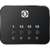LVYXON 3 in 1 5.0 trasmettitore ricevitore audio splitter per dispositivi di condivisione di musica connessione per laptop/TV/telefono, adattatore audio ,