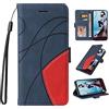 FMPC Cover compatibile con Samsung Galaxy Note 10/Note 10 5G Premium Leather Portafoglio per Samsung Galaxy Note 10/Note 10 5G morbido silicone TPU Flip in pelle custodia di protezione, blu