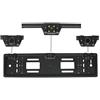 AntDau71 - PORTA TARGA DVR CON TELECAMERA POSTERIORE 4 LED E SENSORI DI PARCHEGGIO 170° AUTO NIGHT VISION