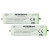 vhbw 2x batteria compatibile con Braun 150, 195s, 3000, 3000BT, 300BT, 3010BT, 3010s, 3020 rasoio, tagliacapelli (1800mAh, 1,2V, NiMH)