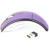 Huhudyy 2.4GHz Wireless Laptop Pieghevole Pieghevole Arco Ottico Mouse USB Mouse
