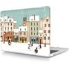 HLAAJJX Custodia per Macbook Pro 16 pollici 2020 Pubblicazione Modello A2141 con Touch Bar e Touch ID, Copertina Rigida in Plastica Protettiva, Pinguino