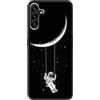 HopMore Cover per Samsung Galaxy A54 5G Custodia, Nero TPU Silicone Case Morbide con Disegni Case, Antiurto Gomma Case Protettivo Ultra Slim Caso Gel Antigraffio Shell per Samsung A54 5G, Astronauta