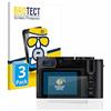 brotect Pellicola Vetro Opaca per Leica Q3 / Q3 43 (3 Pezzi) Protezione Schermo [Anti-Riflesso, Durezza 9H]