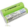 vhbw batteria compatibile con Philips Norelco 605RX, 650TX, 665RX, 6701X, 6705X, 6706X rasoio elettrico (2000mAh, 2,4V, NiMH)