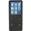 Dpofirs Lettore Mp3 da 8 GB con Bluetooth, Lettore Musicale per Bambini Studenti Anziani, Lettori Digitali Lettore Musicale HiFi Portatile Mp3, Regali (Nero)