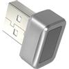 BINGGA Lettore di impronte digitali USB sicuro Chiave USB Riconoscimento a 360 gradi in 0,05 secondi per laptop e desktop Window11/10 Hello