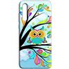 Mixroom - Cover Custodia Case In TPU Silicone Morbida Per XIAOMI MI 9 SE Fantasia Gufo C31