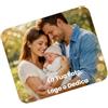 Fashion Graphic Tappetino Mouse Personalizzato 18x22 cm con Foto, Testo o Logo, Antiscivolo