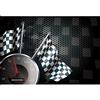 Aoihrraan 2,2x1,5m Velocità Corsa Sfondo Tachimetro Corsa Bandiera Scacchi Bandiera Formula Uno Motore Automobile Campione Fondale Fotografia Gioco Sport Compleanno Baby Ragazzo Ritratto Fotografico