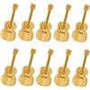 Anloter Chiavetta USB 2.0 Flash Drive ad alta velocità a forma di chitarra in legno, 16 GB, 10 pezzi