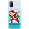 Mixroom - Cover Custodia Case In TPU Silicone Morbida Sfondo TrasPARENTe Per TCL 403 Fantasia Babbo natale dance danza balla L1134