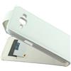 ebestStar - Cover Compatibile con Samsung J1 Galaxy SM-J100F (2015) Custodia Protezione Pelle PU Risvolto Verticale, Bianco