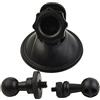RANRAO Supporto per registratore auto, supporto per dashcam, ventosa 4 mm + 6 mm