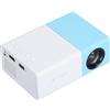 Goshyda Mini Proiettore, Videoproiettore Portatile da Esterno 1080P Full HD, Proiettore di Film Home Theater per Campeggio Itinerante nel Patio Esterno (Spina europea)