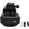 Denash Testa per Treppiede Motorizzata con Telecomando, Rotazione di 360 Gradi per Smartphone, Fotocamere DSLR, Ritorno Punto AB, Carico Fino a 2,2 Kg, Batteria Ricaricabile, Piastra