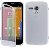 ebestStar - Cover Compatibile con Motorola Moto G, XT1032 Custodia Silicone Portafoglio Gel TPU, Protezione Anti Shock AntiGraffio Antiscivolo, Trasparente [Apparecchio: 129.9 x 65.9 x 11.6mm, 4.5'']