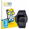 brotect Pellicola Vetro per Casio AE-1600H | 3 Pezzi Chiara Protezione Schermo Made in Germany Durezza 9H Anti-Graffio Glass Screen Protector