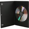 CONECTICPLUS Contenitore DVD Slim Nero 1 DVD Pack 10