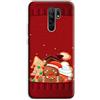 Mixroom - Cover Custodia Back case In TPU Silicone Morbido Per Xiaomi Redmi 9 Fantasia Dolcetti Natalizi L1124
