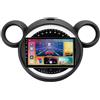 FURRRRR Stereo Auto Android per BMW Mini Cooper Countryman R56 R60 2011-2013, Double Din 9 Pollici Radio con Carplay Senza Fili Bluetooth USB GPS Controllo del Volante Telecamera Posteriore Wifi(B7 1G+32G)