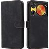 XINNI Cover per ZTE Nubia Music 2/Z2460 Custodia | RFID Protection Flip Magnetica Pelle PU/TPU Portafoglio