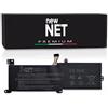 New Net - Batteria Premium L16C2PB1 [7.4-7.68V - 4900mAh] compatibile con Lenovo IdeaPad S145-15IGM (Type 81MX, 81WT), S145-15IIL (Type 81W8, 82DJ, 82HB)