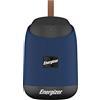 Energizer BTS-061 Speaker Bluetooth portatile con power bank, microfono per chiamate in vivavoce, modalità FM, compatibile con smartphone/tablet e dispositivi MP3, Blu
