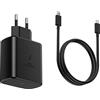 Audiosystem Carica Batterie Compatibile per Samsung 45W Con Cavo Usb Type C/C per Galaxy A52/ A53/ S20/ S21/ S20 FE/ S21 FE/ S22/ S23 Plus/ S23 Ultra Sostituisce Originale EP-TA845 Nero