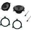 Superauto hi-fi Audison APX 5 Kit 2 casse coassiali Altoparlanti 13 cm + supporti casse compatibile con Renault Megane III dal 2009 predisposizione anteriore o posteriore