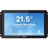 NORQIN 21,5 Monitor Touch Screen Industriale Incorporato IP65-1920×1080 Cornice Aperta,Touch Capacitivo a 10 Puntate,Display LCD,VESA,Porte HDMI/VGA/DVI/USB,Per Terminale Vendita Automatica