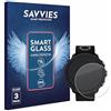 savvies 3 Pezzi Pellicola Protettiva Vetro per Suunto Run 9H Protezione Schermo, Lamina di Vetro, Trasparente, Anti-Impronta, Anti Graffio